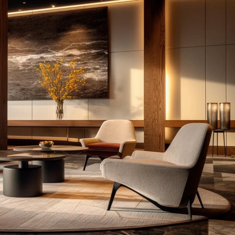 Ergonomic Lounge Chair 