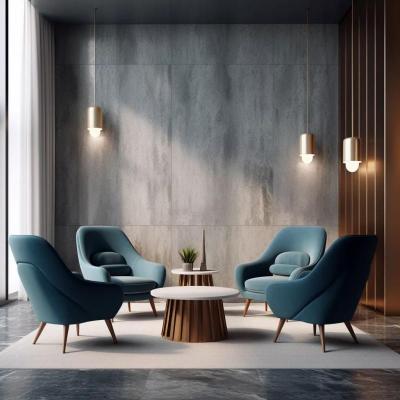 Stylish Ergonomic Lounge Chair For Hotel Guest Rooms
