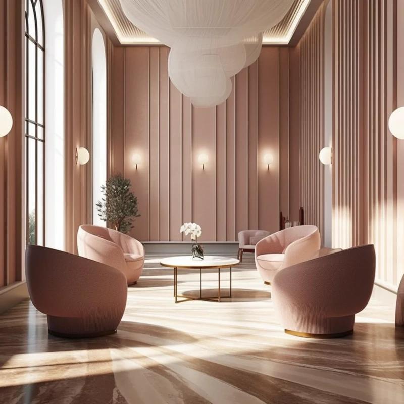 Ergonomic Lounge Chair 