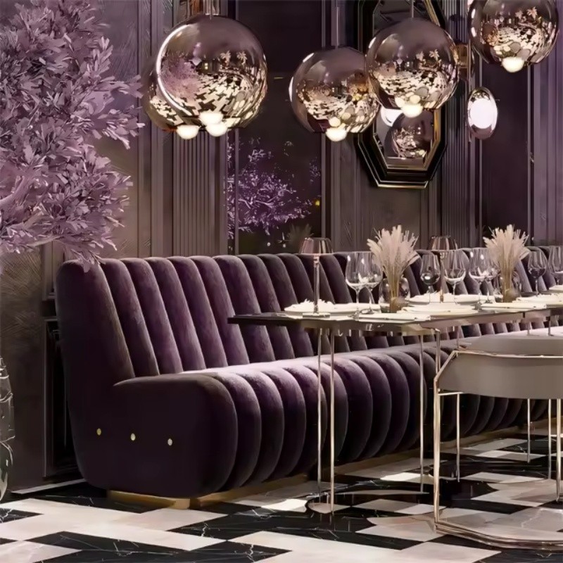 Curved Booth Seating