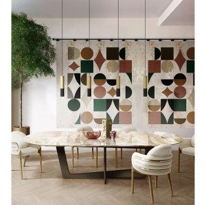 Contemporary Dining Table For Upscale Hotel Restaurant Spaces