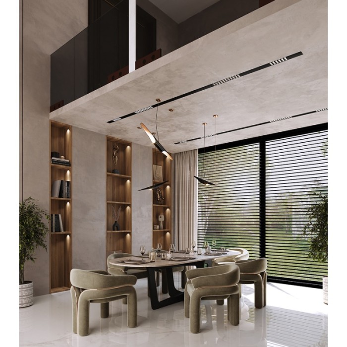 Contemporary Dining Table For Upscale Hotel Restaurant Spaces