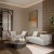 Irregular Coffee Table With Dark Metal Base For Upscale Hotel Lounges