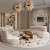 Irregular Coffee Table With Dark Metal Base For Upscale Hotel Lounges