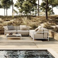 Weather-Resistant Modular Outdoor Sofa Set For Hotel Patio