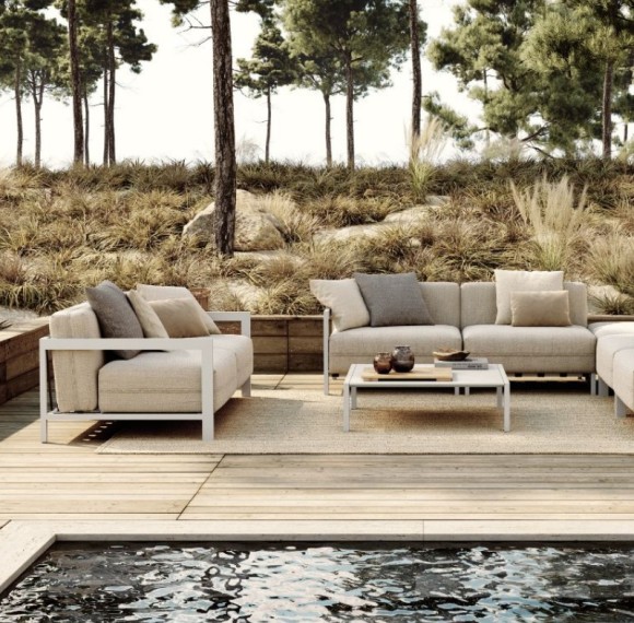 Weather-Resistant Modular Outdoor Sofa Set For Hotel Patio