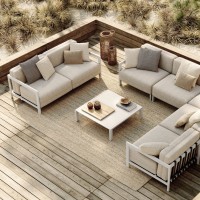 Weather-Resistant Modular Outdoor Sofa Set For Hotel Patio