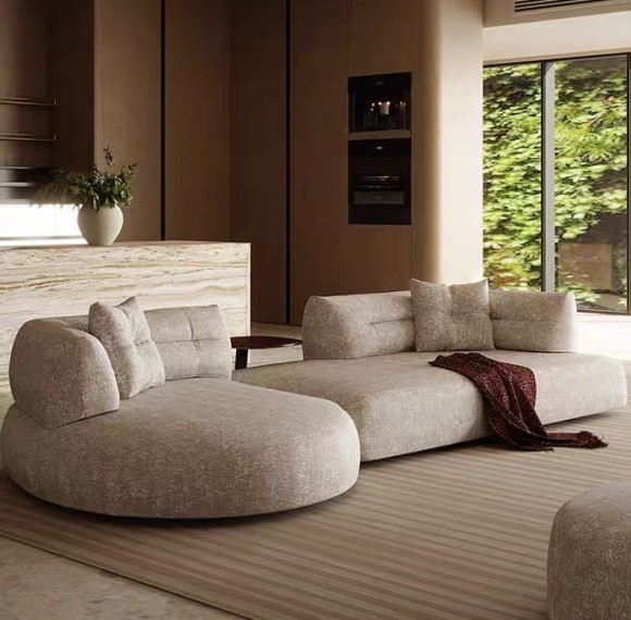 Modular Fabric Art Sofa For Hotel Lobby And Luxury Lounge Spaces