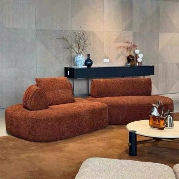 Modular Fabric Art Sofa For Hotel Lobby And Luxury Lounge Spaces