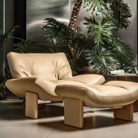 Leather Art Leisure Chair Perfect For Hotel Lobby And Waiting Rooms