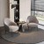Organic-Shaped Plush Leisure Chair For Hotel Lobby Decor