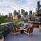 Comfortable Outdoor Leisure Chair With Weatherproof Fabric For Hotel Resort Terraces