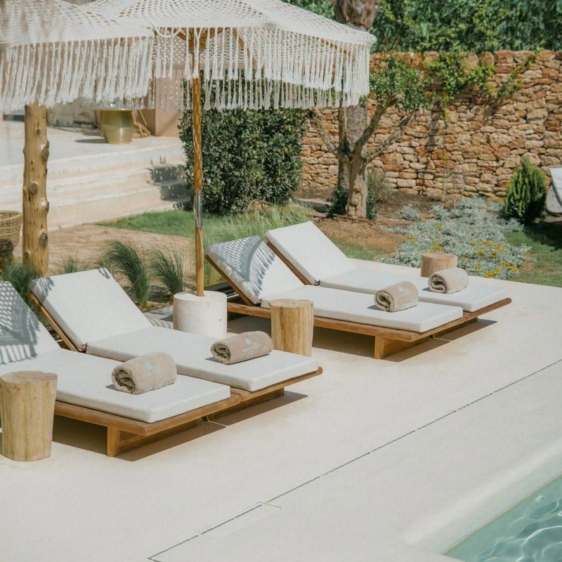 Bohemian Crochet Fringe Outdoor Umbrella