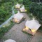 Weatherproof Luxury Gazebo Tent For Hotel  And Resort Glamping Experiences