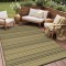 UV-Protected Geometric Pattern Outdoor Carpet With Non-Slip Backing For Hotel Resorts