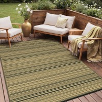 UV-Protected Geometric Pattern Outdoor Carpet With Non-Slip Backing For Hotel Resorts