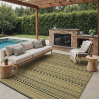 UV-Protected Geometric Pattern Outdoor Carpet With Non-Slip Backing For Hotel Resorts