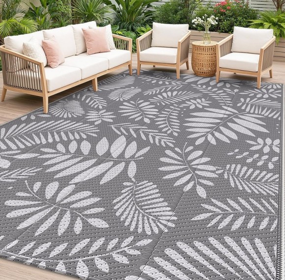Lightweight Easy-Clean Outdoor Carpet For Hotel Balconies Patios And Open-Air Lounges