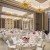 Luxury Event Table Decor With White Linens And Floral Arrangements For Hotel Ballroom