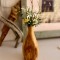 Artisanal Carved Wooden Figurine Handmade Rustic Wood Decor For Hotel Living Room
