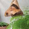 Natural Burl Wood Vase Sculpture Handcrafted Art Decor For Hotel Lounge Area