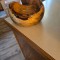 Natural Burl Wood Vase Sculpture Handcrafted Art Decor For Hotel Lounge Area