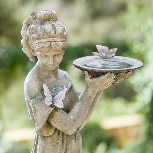 Classical Marble Woman Sculpture Garden Statue For Hotel Lobby And Courtyard