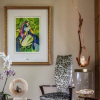 Renaissance-Style Figurative Canvas Art With Antique Gilded Frame For Hotel