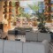 Stacked Abstract Pendant Art Decoration For Hotel Lobby & Garden
