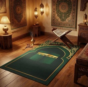 Islamic Pattern Musalla Carpet For Hotel Mosque Prayer Room