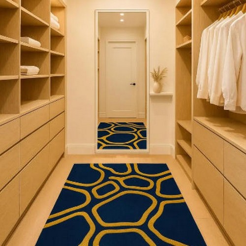 Modern Abstract Geometric Musalla Carpet For Hotel Mosque And Prayer Room
