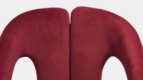 Velvet Upholstered Dining Chair