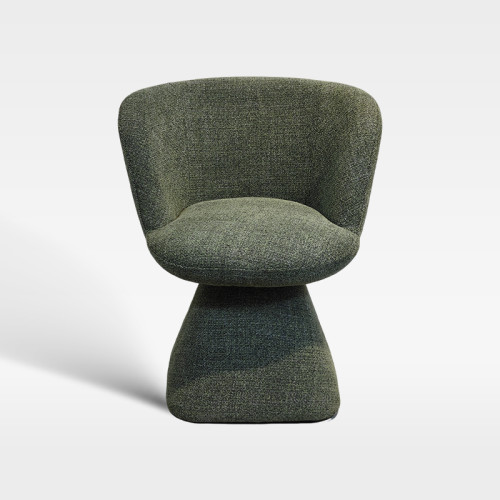 High-End Hospitality Seating Soft Woven Fabric Chair For Hotel Spaces