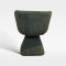 High-End Hospitality Seating Soft Woven Fabric Chair For Hotel Spaces