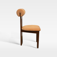 Stylish Elegant Inspired Dining Chair With Velvet Seat And Backrest For Hotels