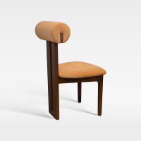 Stylish Elegant Inspired Dining Chair With Velvet Seat And Backrest For Hotels