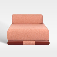 Customizable L-Shaped Modular Sofa Modern Upholstered Couch For Hospitality Spaces