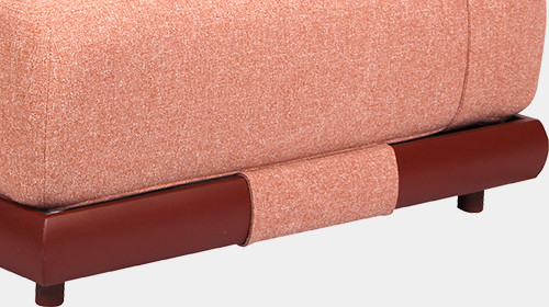 Customizable L-Shaped Modular Sofa