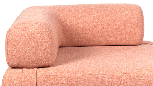 Customizable L-Shaped Modular Sofa