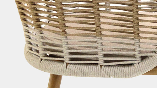 Handwoven Gradient Outdoor Armchair