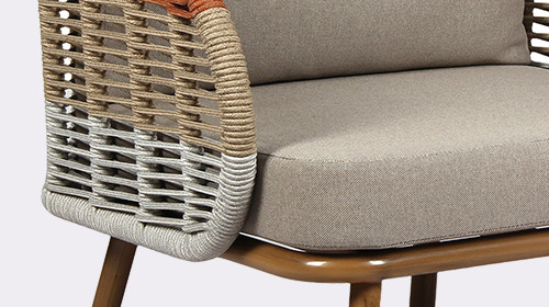 Handwoven Gradient Outdoor Sofa Set
