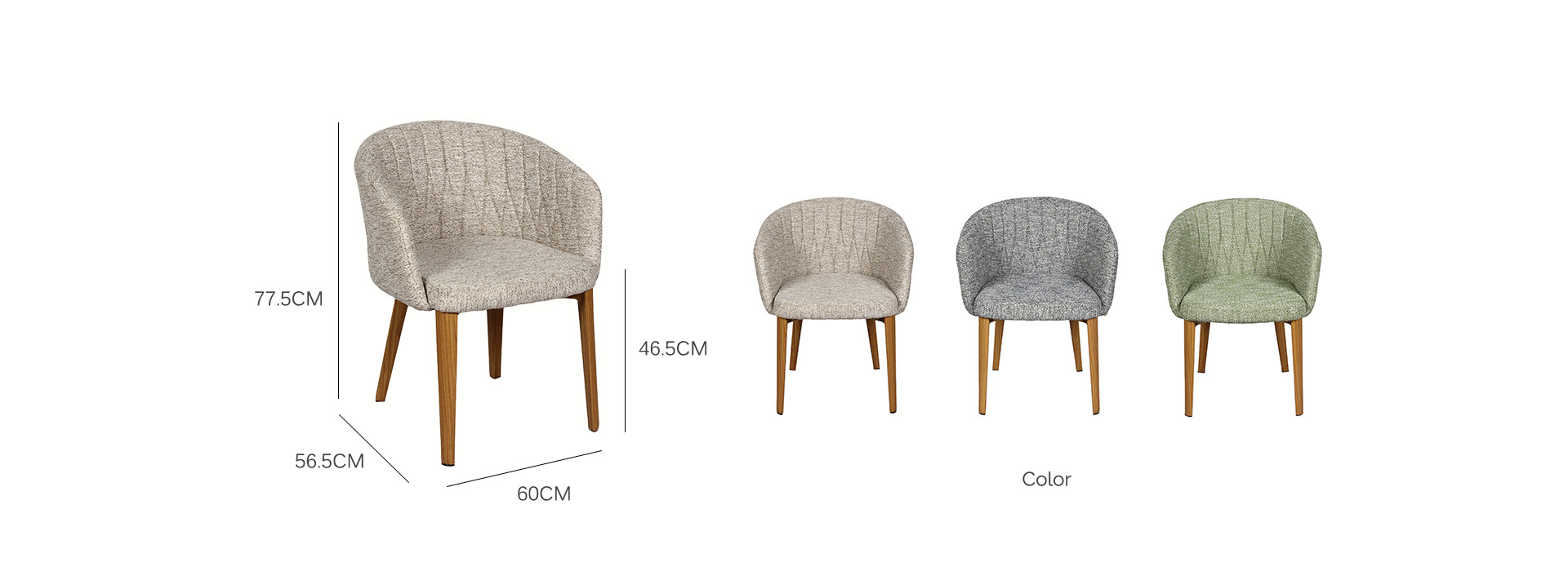Curved Back Hospitality Armchair