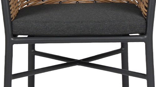 All Weather Synthetic Wicker Dining Chair