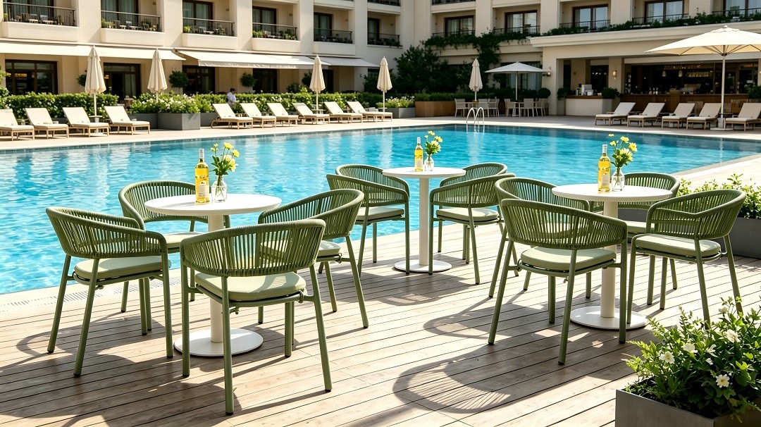 Weather-Resistant Woven Rope Furniture