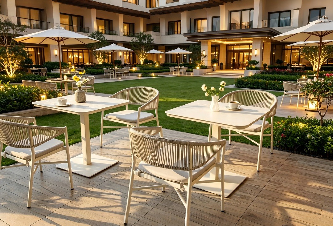 Weather-Resistant Woven Rope Furniture