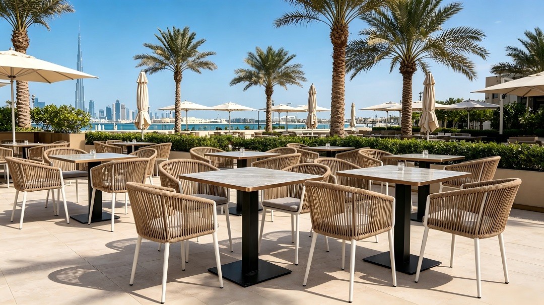Weather-Resistant Woven Rope Furniture