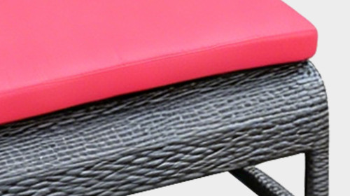 Aluminum Frame Woven Chaise Bed