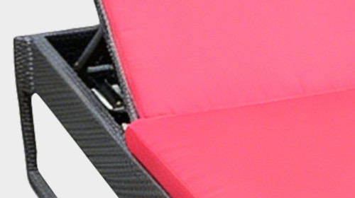 Aluminum Frame Woven Chaise Bed