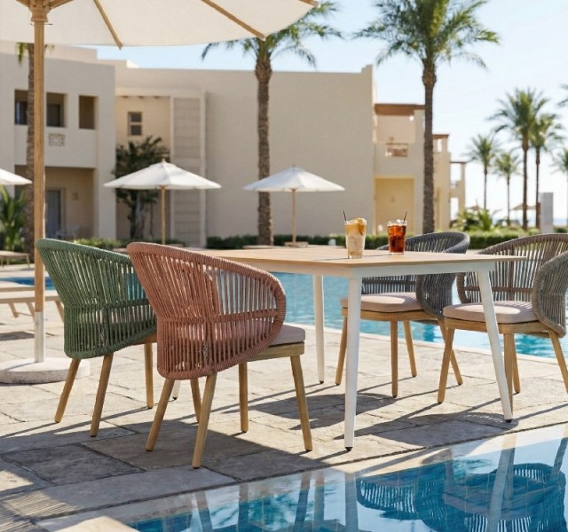 Transforming Hotel And Resort Outdoor Spaces With Rope Weaving Furniture