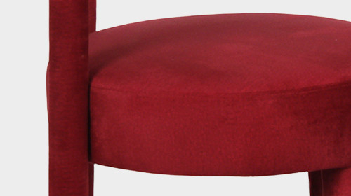 Artistic Full Coverage Upholstered Velvet Chair